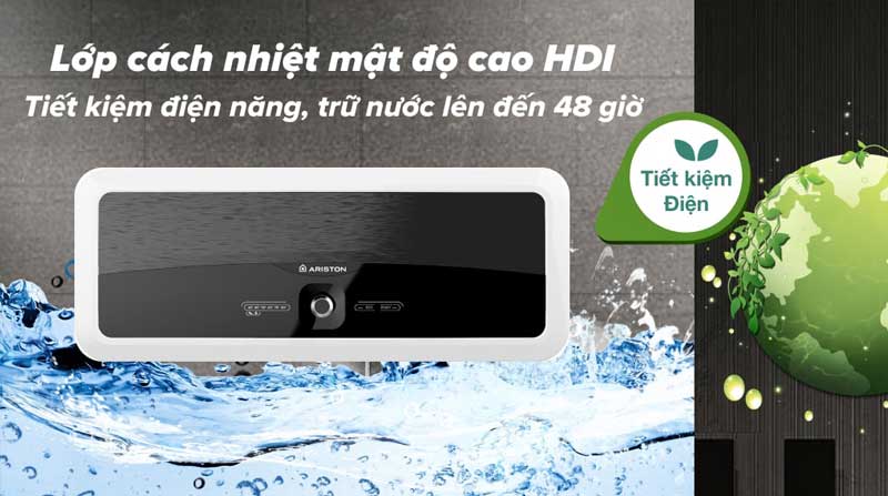Top 4 Bình Nước Nóng Ariston Nằm Ngang Cao Cấp